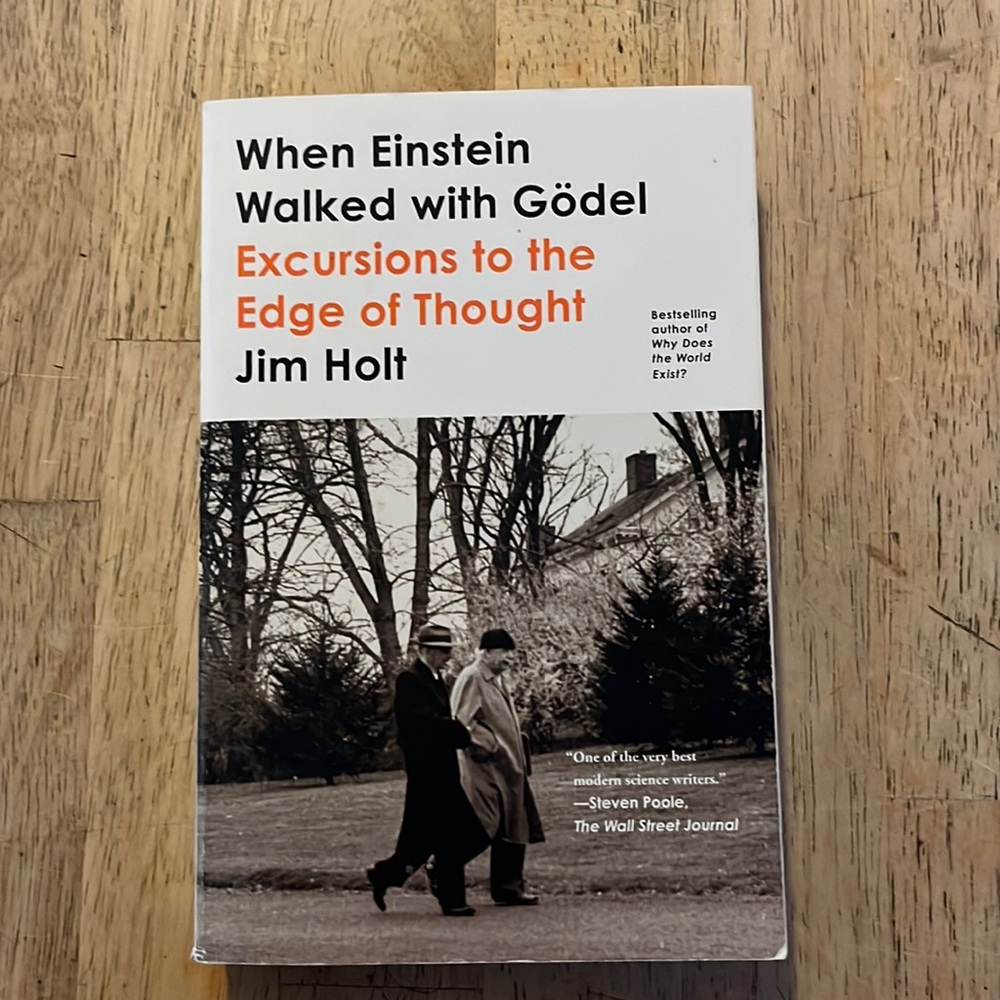 When Einstein Walked With Godel by Jim Holt